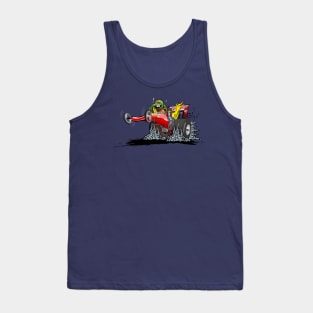 Cartoon dragster Tank Top